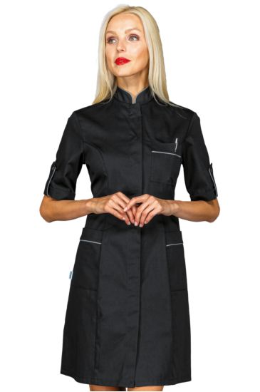Camice Venezia Mezza manica - Isacco Nero+grigio
