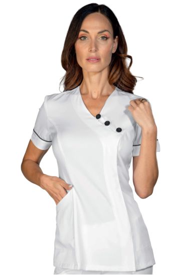 CASACCA NINIVE BIANCO + NERO Bianco+nero Isacco