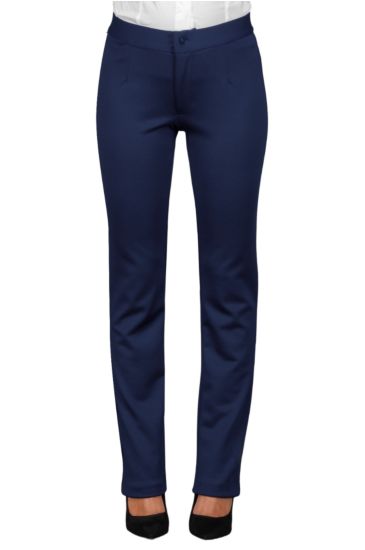 PANTALONE TRENDY JERSEY MILANO BLU Blu Isacco