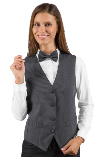 Gilet Unisex con gemello - Isacco Gessato Isacco