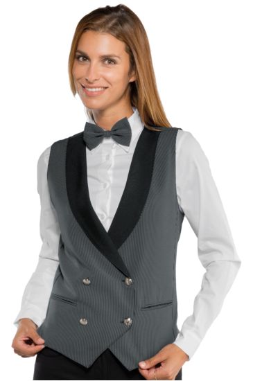 Gilet Unisex Doppiopetto - Isacco Gessato Isacco