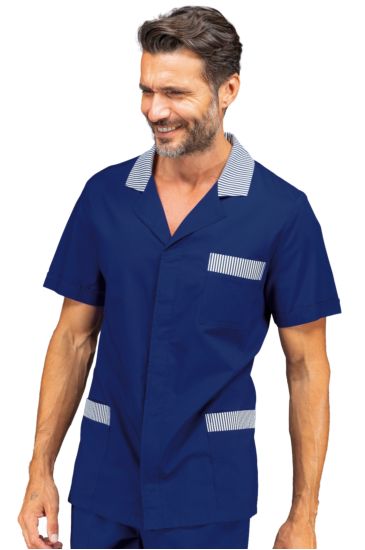 Casacca Peter - Isacco Blu+riga Blu Isacco