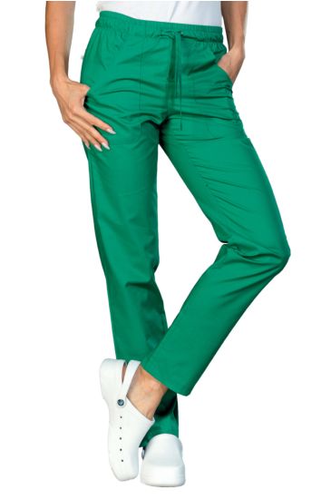 PANTALONE C/ELASTICO VERDE Verde Isacco