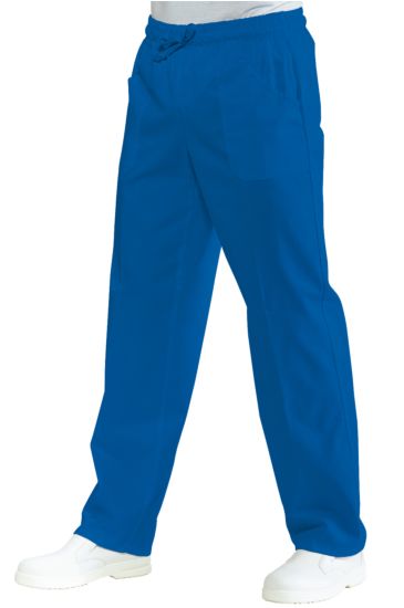 PANTALONE C/ELASTICO AZZURRO OEKO-TEX&reg; STANDARD 100 CERTIF N. 25CX00077 CL II CENTROCOT Azzurro Ospedale Isacco