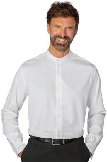 CAMICIA DETROIT UNISEX TECNOSTRETCH BIANCO Bianco Isacco