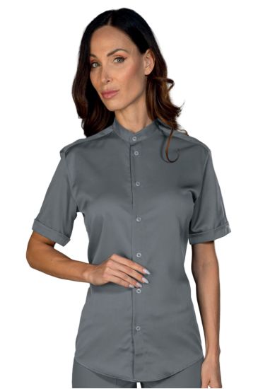 CAMICIA DETROIT UNISEX TECNOSTRETCH GRIGIO M/M Grigio Isacco