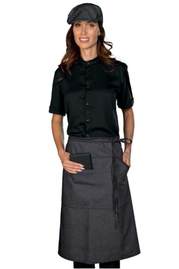 GREMBIULE ELDORADO PORTA TABLET BLACK JEANS Black Jeans Isacco