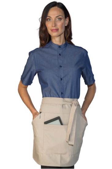 GREMBIULE ROUEN CM 70X48 STONE SABBIA Sabbia Isacco