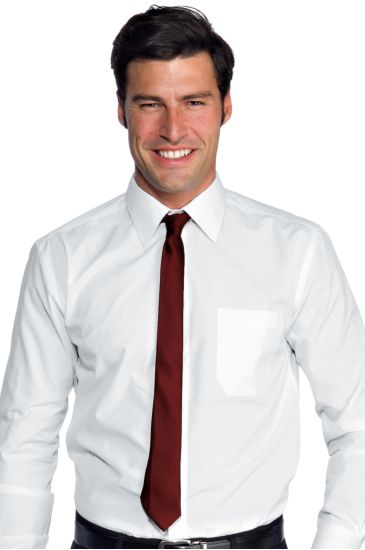 CRAVATTA STRETTA BORDEAUX Bordeaux Isacco