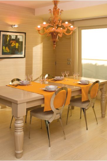 TOVAGLIETTA AMERICANA ANTIMACCHIA DOUBLE FACE 46X30 (MULTIPLI DI 6) Albicocca Isacco