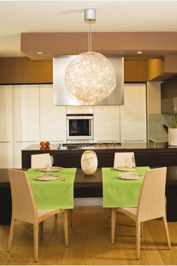 TOVAGLIETTA AMERICANA ANTIMACCHIA DOUBLE FACE 46X30 (MULTIPLI DI 6) Verde Mela Isacco