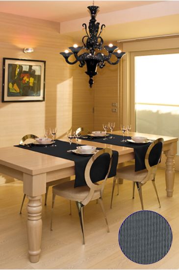 Runner Elegance larghezza max 61 cm lunghezza max 145 cm Colore Gessato Isacco